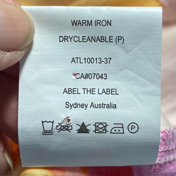 Anthropologie Abel the Label ATL Swish Maxi BOHO HI-Low Women X-Small Dress - Picture 11 of 11